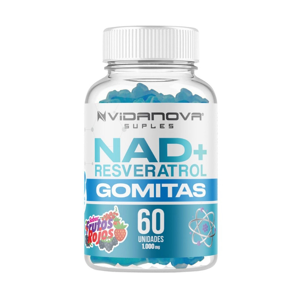 NAD+ y resveratrol en gomitas