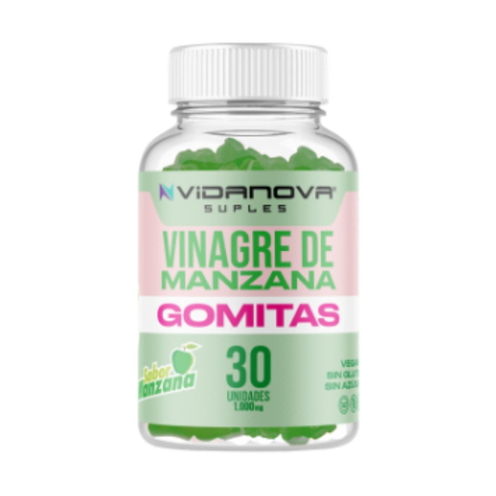 Vinagre de manzana en gomitas
