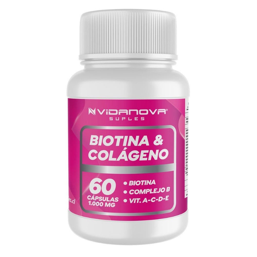 Biotina + colágeno