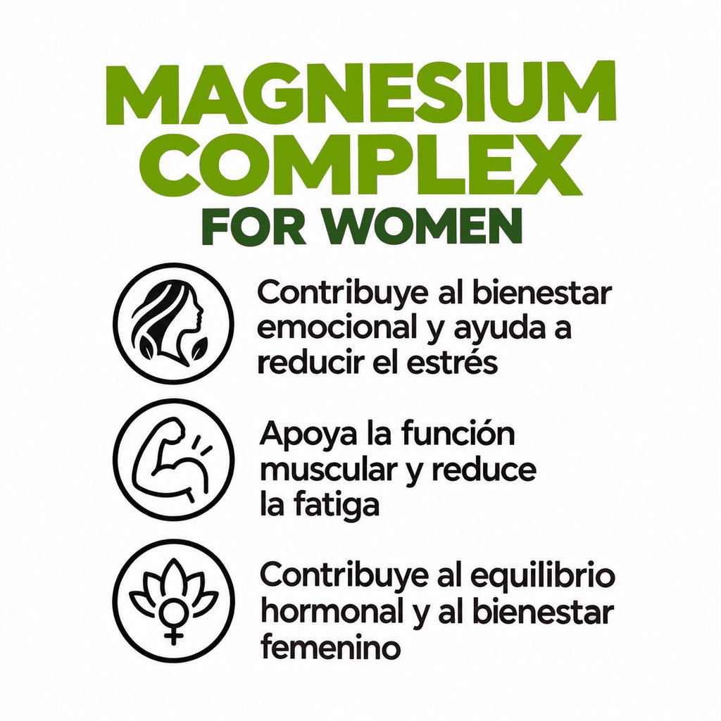 Magnesio Mujer 20 en 1