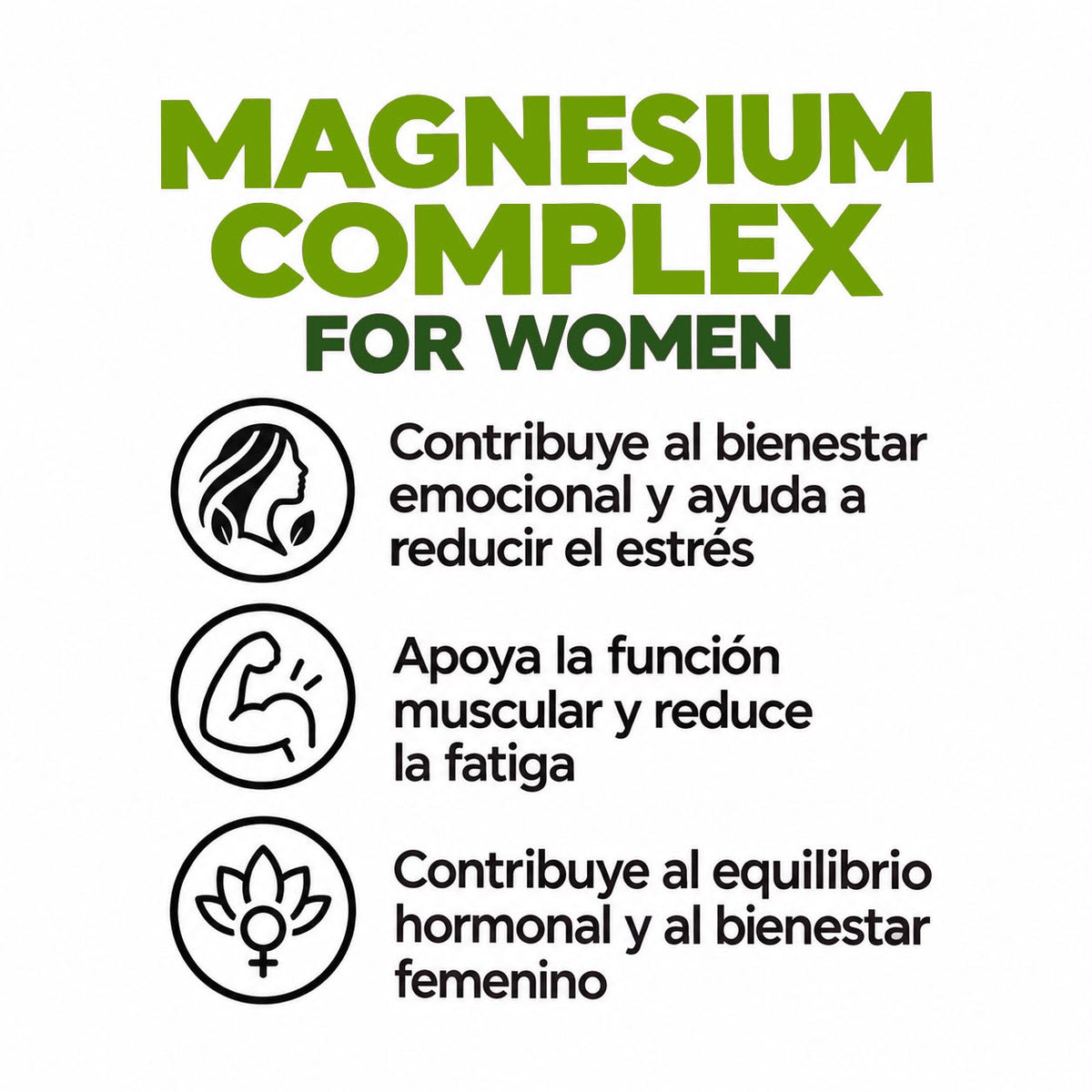 Magnesio Mujer 20 en 1
