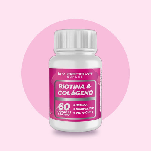 Biotina + colágeno