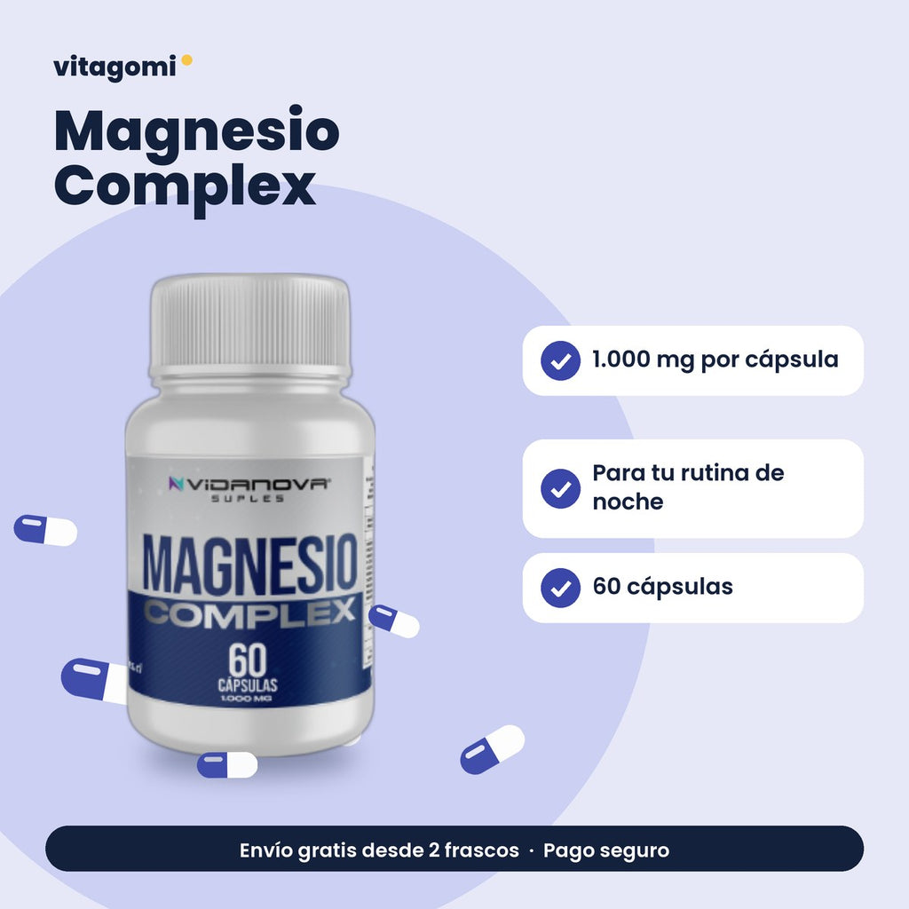Magnesio Complex · beneficios