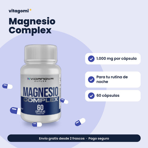 Magnesio Complex · beneficios