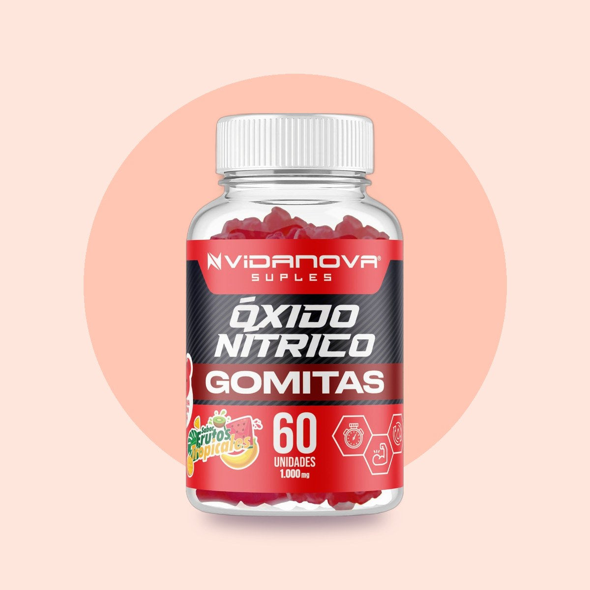 Óxido nítrico en gomitas · Vitagomi