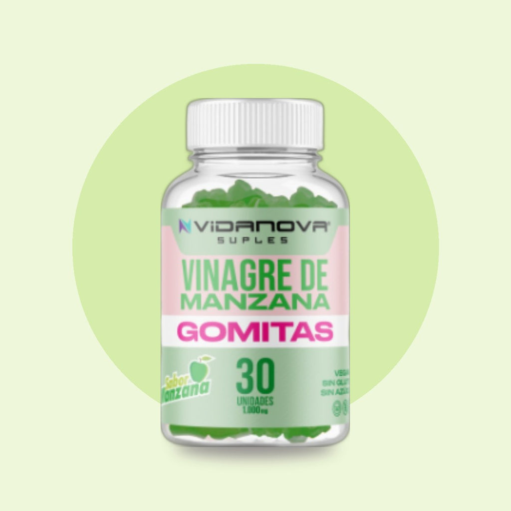 Vinagre de manzana en gomitas